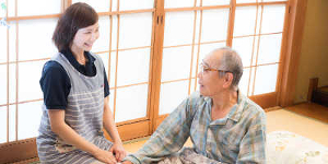 自宅で介護するイメージ